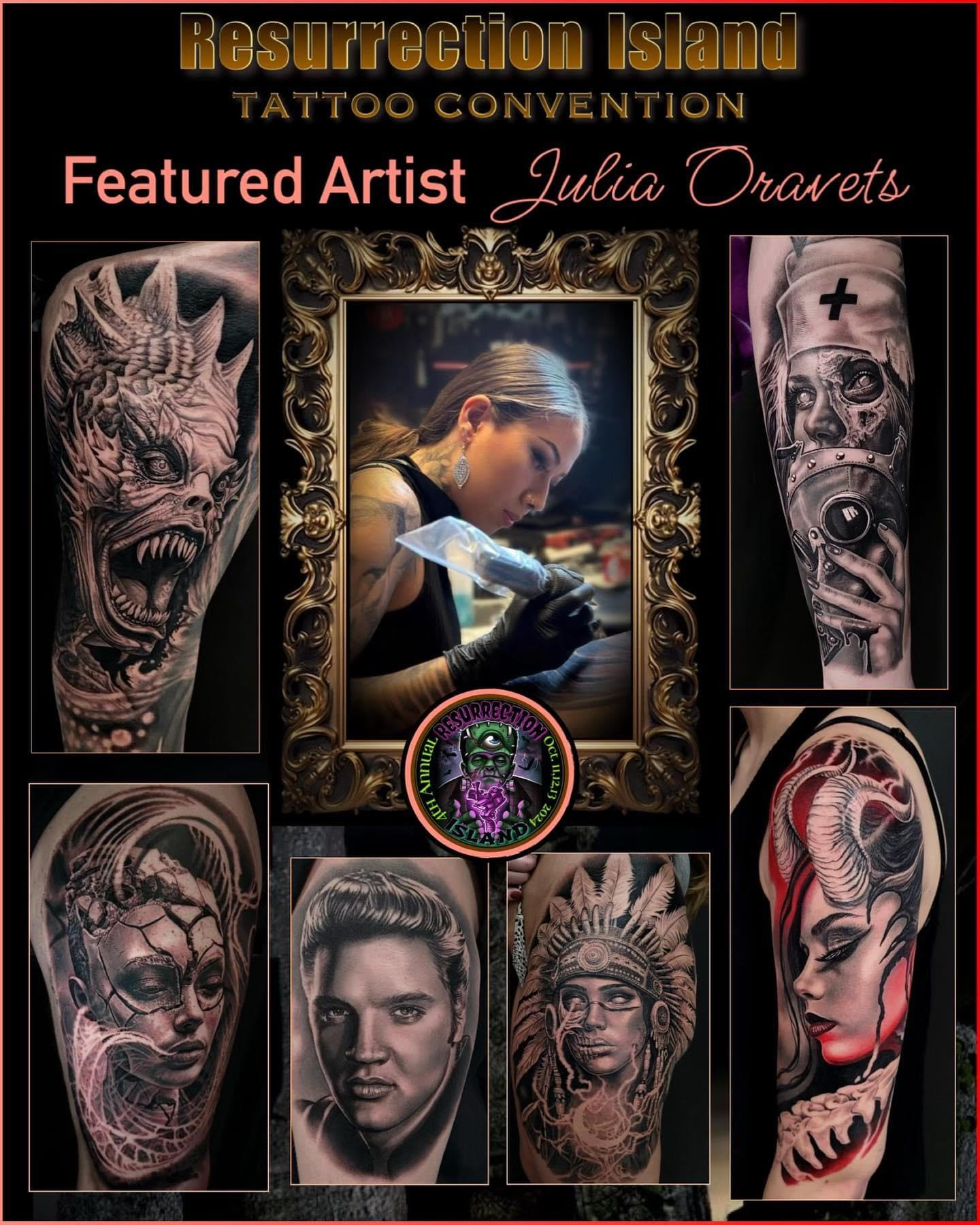 Featured Artists Resurrection Island Tattoo